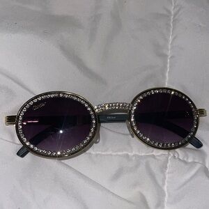 CARTIER DIAMOND METAL BROWN WOOD GLASSES